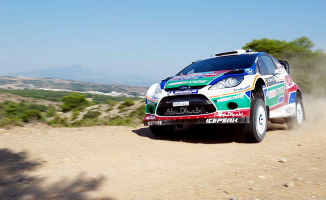 Mikko Hirvonen, tercero en Grecia