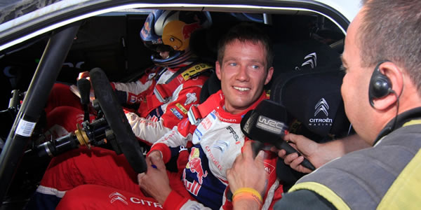 Sebastien Ogier, vencedor en Grecia Sebastien Ogier, vencedor en Grecia
