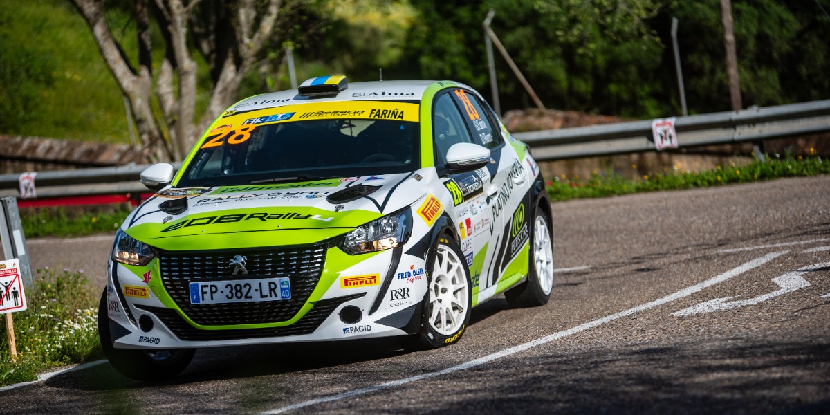 Giovanni Fariña en el Rallye Sierra Morena