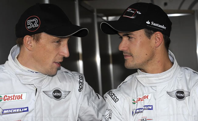 Kris Meeke (i) y Dani Sordo (d)