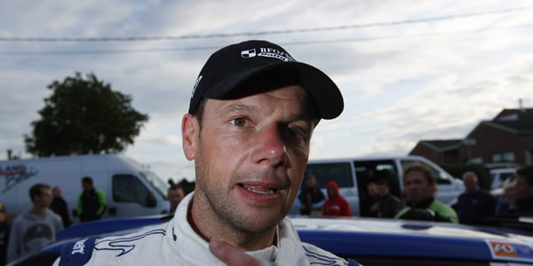Freddy Loix, ganador en el rally de su casa