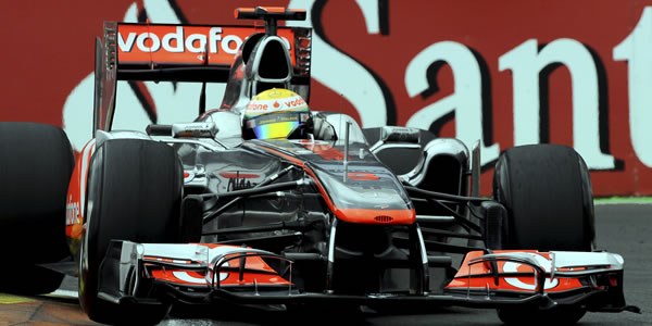 Lewis Hamilton en Valencia Lewis Hamilton en Valencia