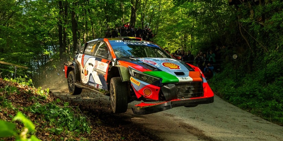 Thierry Neuville en el Rally de Croacia