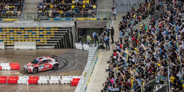 Tramo espéctaculo en el Gran Canaria Arena