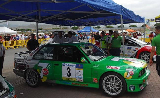 José María Ponce en el Rallye Isla de Gran Canaria 2011