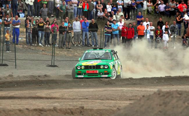 José María Ponce en el Rallye Isla de Gran Canaria 2011