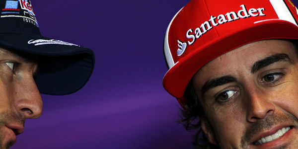 Webber y Alonso, protagonistas del día de hoy Webber y Alonso, protagonistas del día de hoy