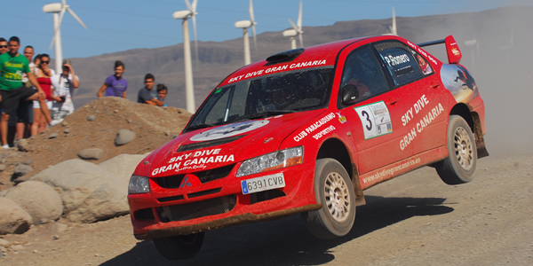 Paco Romero, un asiduo en los rallyes de tierra