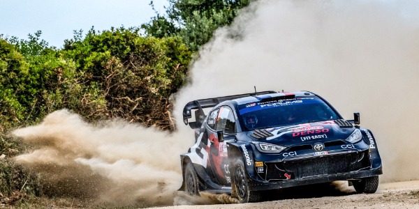 Sébastien Ogier en el Rallye de Italia Cerdeña