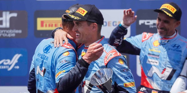 Dani Sordo y Cándido Carrera