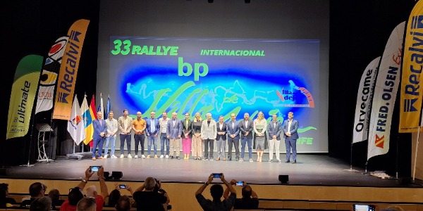 Presentación del 33º Rallye Villa de Adeje