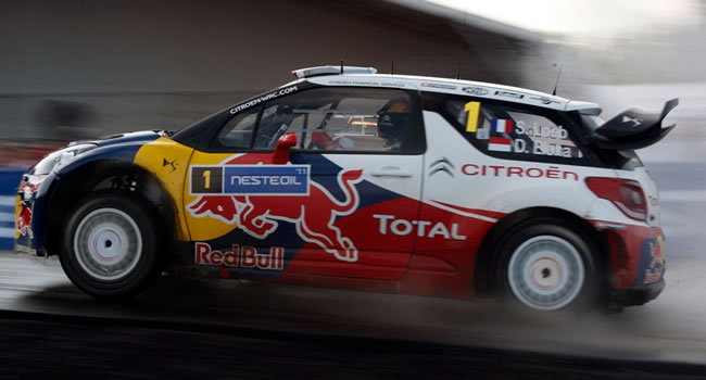 Sebastien Loeb con su Citroen DS3 WRC
