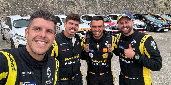 Pilotos canarios en Lisboa