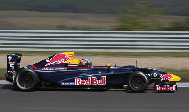 Carlos Sainz Júnior, en el Circuito de Most