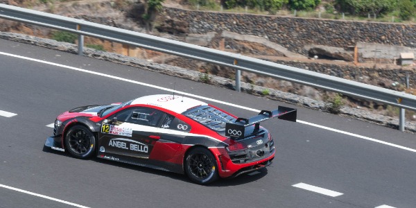 Ángel Bello y el Audi R8 LMS Ultra Evo Ángel Bello y el Audi R8 LMS Ultra Evo