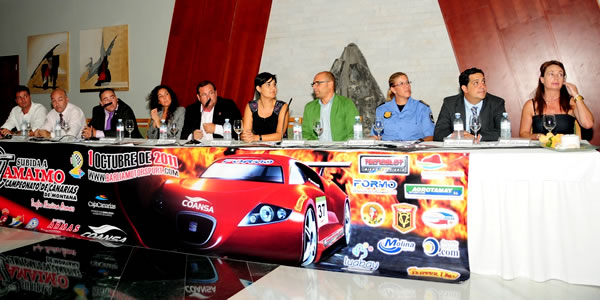 Presentación de la prueba (Foto: Guillermo Pimienta)