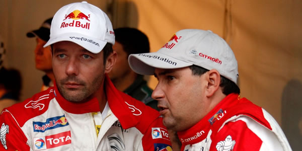 Sebastien Loeb y Daniel Elena