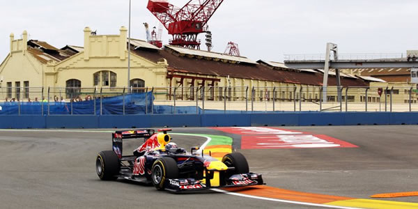 Vettel en el GP de Europa