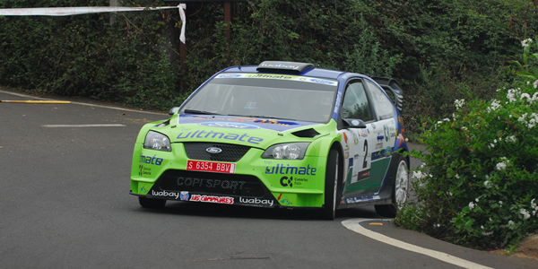 Victoria de Marco Lorenzo el Rallye de Teror