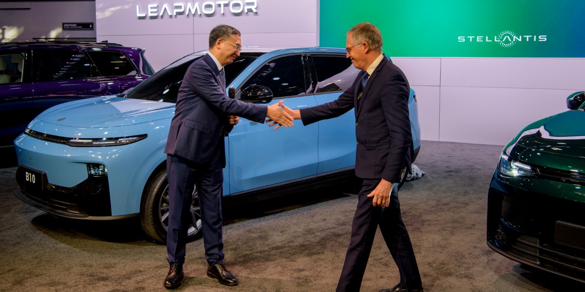 Debut mundial del Leapmotor B10 en el Salón del Automóvil de París