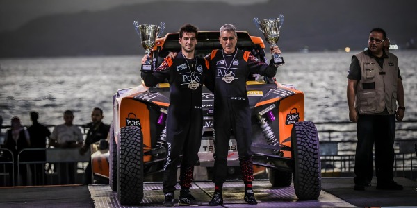 Eduard Pons termina segundo en la Baja Jordania
