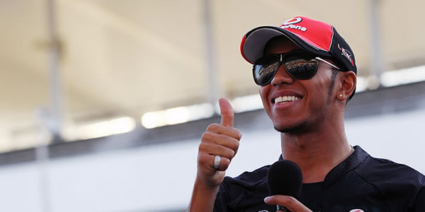 Hamilton en el GP de Japón