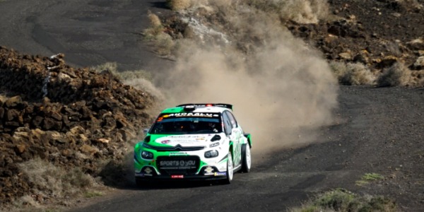 Victoria y títulos para Yeray Lemes en el Rallye Isla de Lanzarote