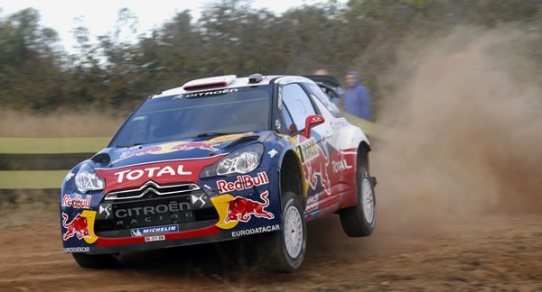 Sebastien Loeb en el Rally de Cataluña 2011 Sebastien Loeb en el Rally de Cataluña 2011