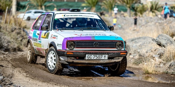 Cristian Calderín y Verónica Tejera ganan el Campeonato de Canarias de Tierra 2024
