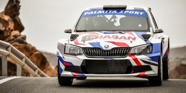 Julián Falcón y Jacob Páez ganan el Campeonato Provincial de Las Palmas de Rallysprint