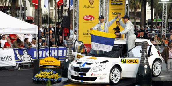 Un WRC para Yeray Lemes y Rogelio Peñate