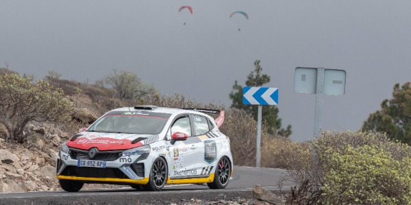 Gran debut de José Bello a bordo de un Renault Clio Rally3