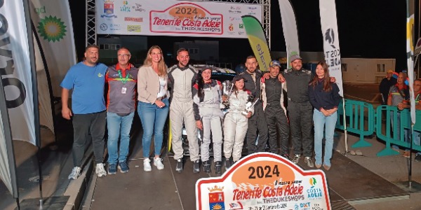 Cristian del Castillo gana el Rallye Show Tenerife Costa Adeje Trofeo The Duke Shops