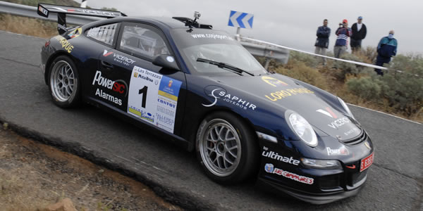 Alfonso Viera en el pasado Rallye de Telde