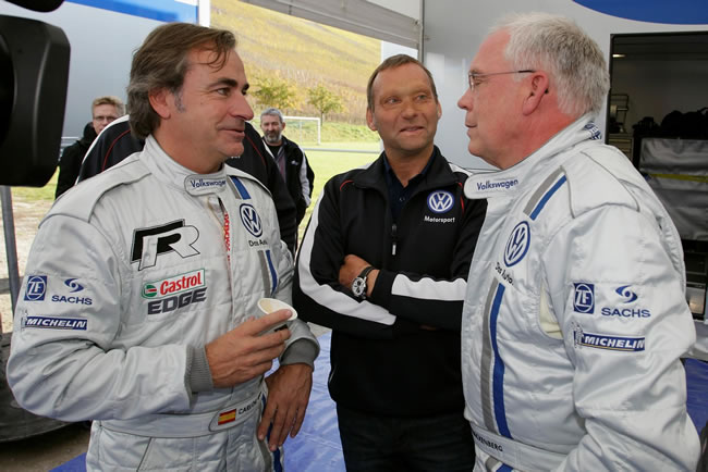 Carlos Sainz y Dr. Ulrich Hackenberg