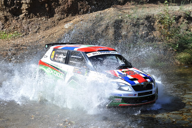 Andreas Mikkelsen ha convertido en el piloto más joven en ganar el Intercontinental Rally Challenge