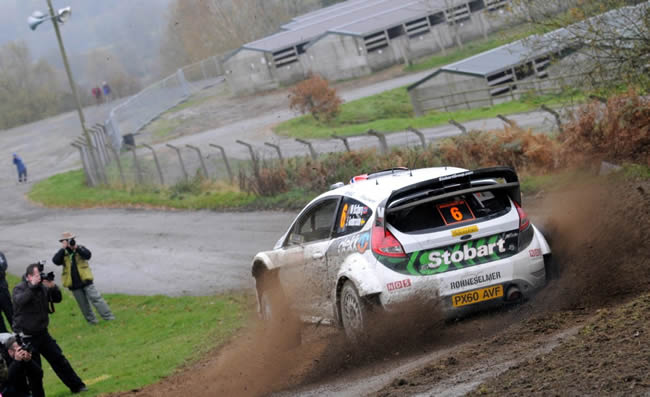 Mads Ostberg en el shakedown de hoy