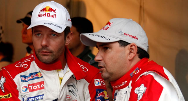 Sebastien Loeb y Daniel Elena