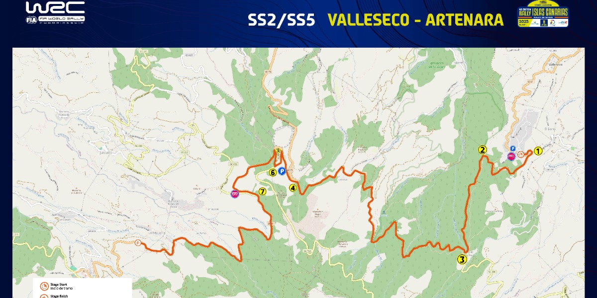 SS2/SS5 Valleseco - Artenara SS2/SS5 Valleseco - Artenara