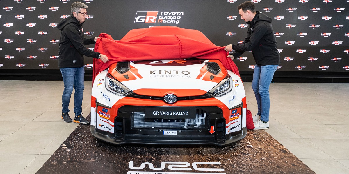 Borja Rozada, Alejandro Cachón y el Toyota GR Yaris Rally2