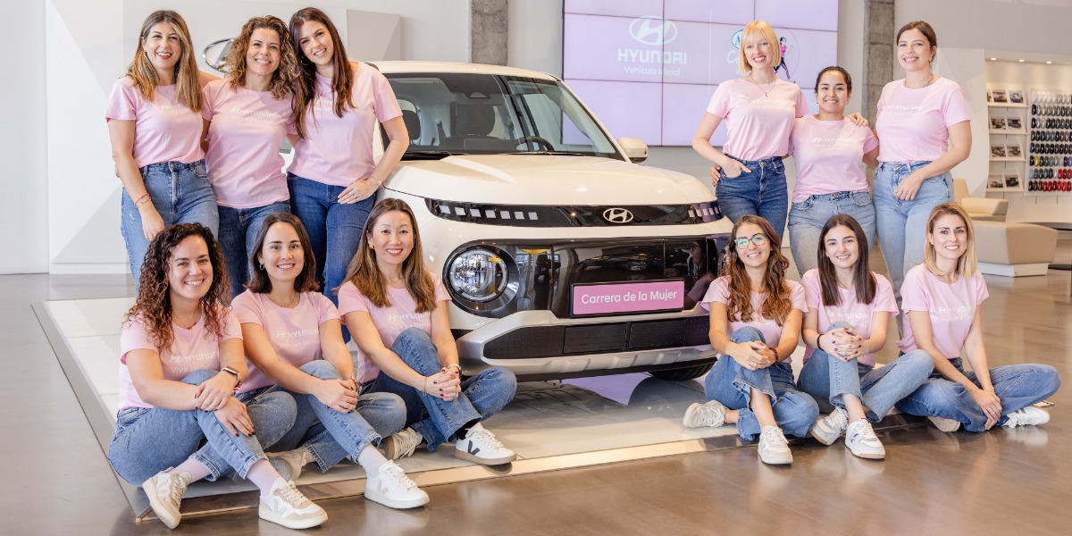 Hyundai Canarias con la Carrera de la Mujer