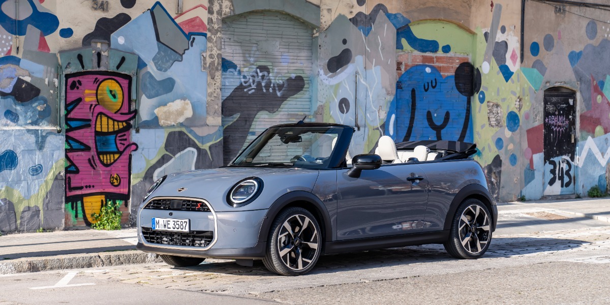MINI Cooper S Cabrio en Copper Grey