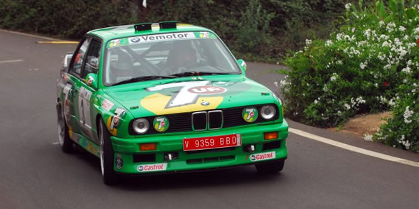Jose Maria Ponce, en un rallye anterior