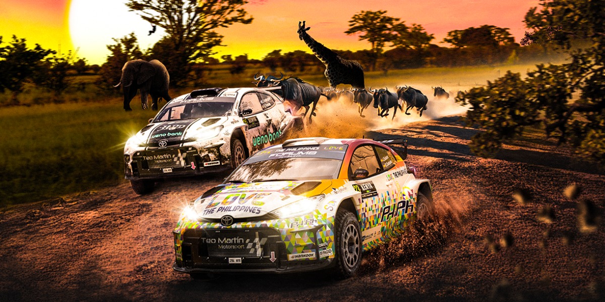 Teo Martín Motorsport en el Rally de Kenia Safari WRC 2025