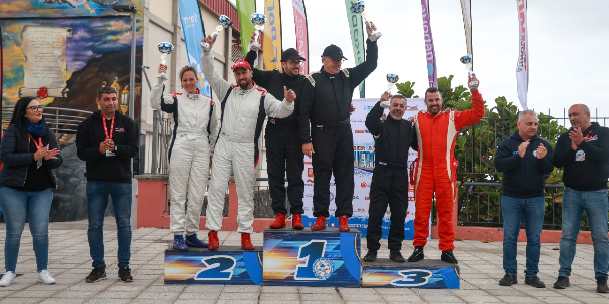 Podio de la 11ª Subida al Boquerón
