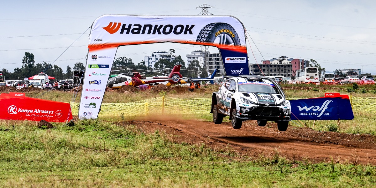 Momento de un tramo del Rally de Kenia Safari WRC 2025
