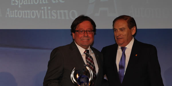 Reconocimiento de la FIA a Juan Ignacio Díaz Rguez.