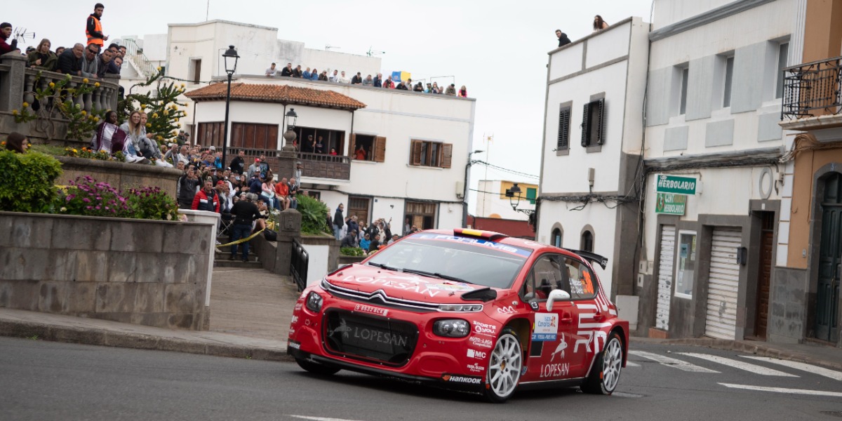 Luis Monzón y José Carlos Déniz culminan una actuación muy especial en el 49 Rally Islas Canarias