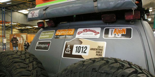 Todo listo para el comienzo del Dakar 2012