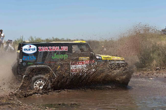 Robby Gordon, segundo provisional - Fotografía de Dutch Dakar Press Team